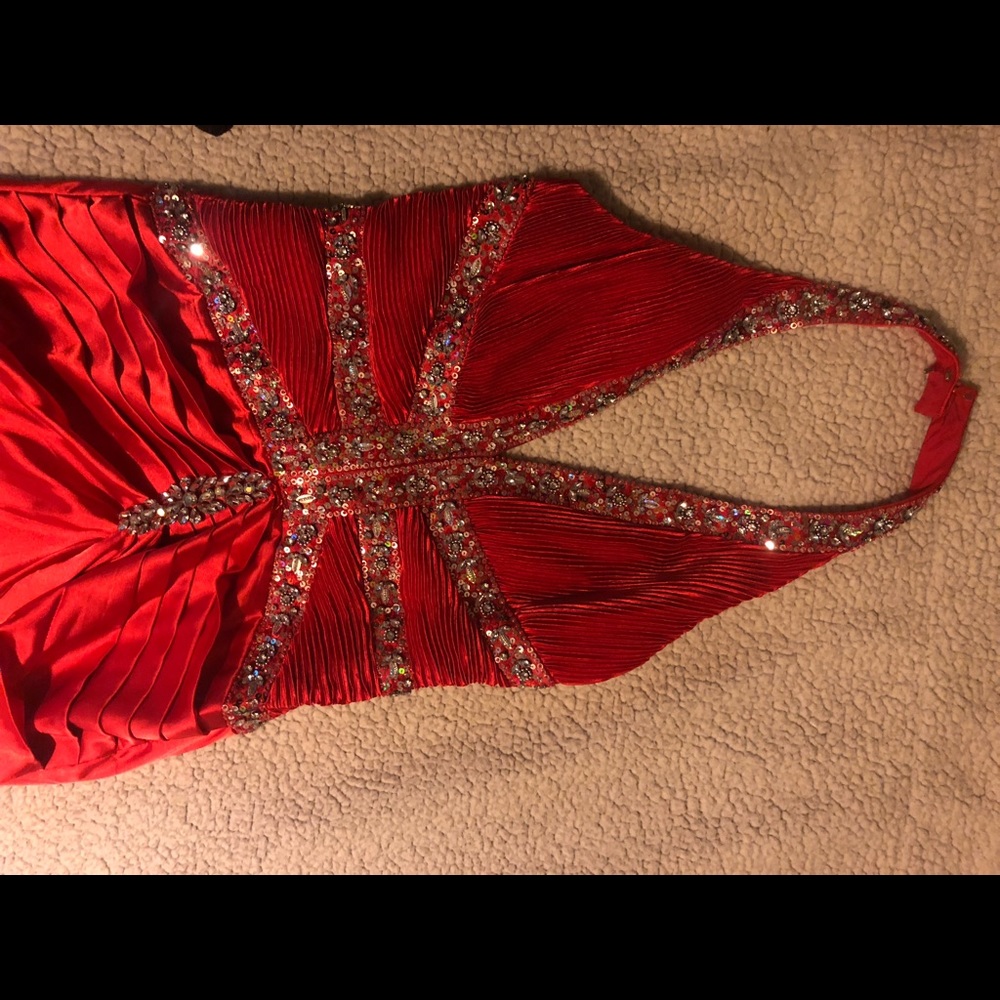 Red prom/ beauty pageant dress